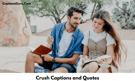 Crush Captions and Quotes
