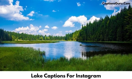 Lake Captions For Instagram