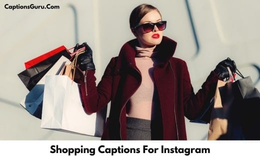 Shopping Captions For Instagram