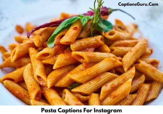 Pasta Captions For Instagram [2022] Quotes And Puns Also