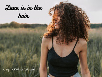 Curly Hair Captions For Instagram [2022] Cute, Cool Quotes Also