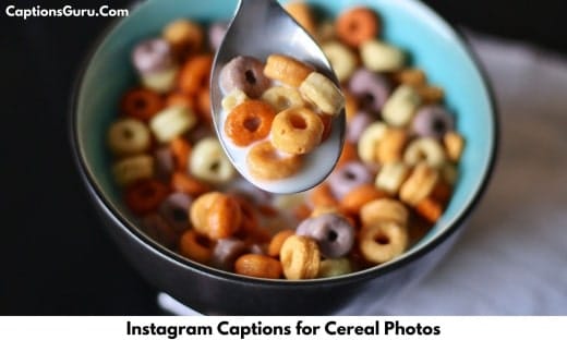 Instagram Captions for Cereal Photos