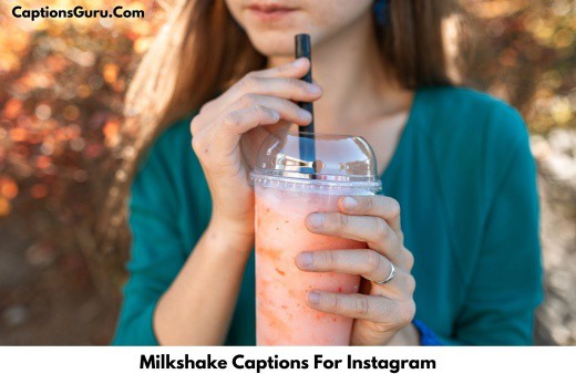 Milkshake Captions For Instagram