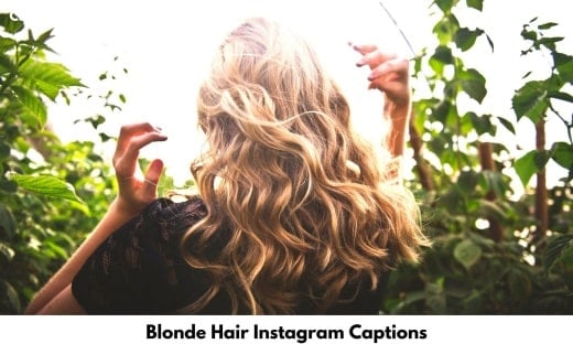 230+ Blonde Hair Instagram Captions [2023] Best Blonde Hair Captions For  Instagram