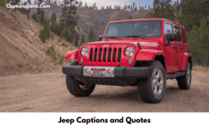 Jeep Captions and Quotes