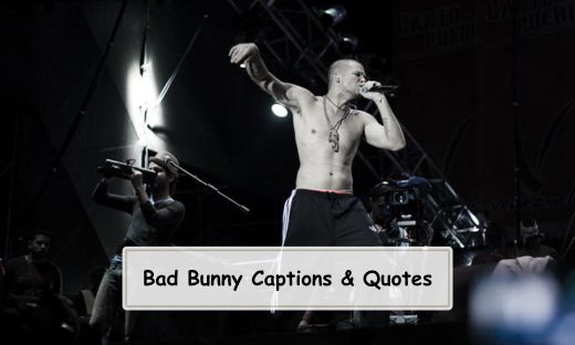 Bad Bunny Captions & Quotes