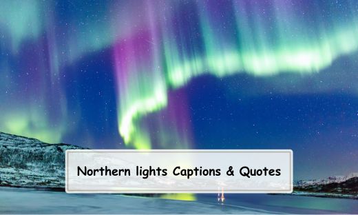 Northern lights Captions and Quotes
